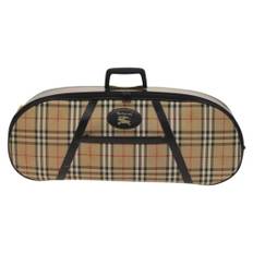 Burberry Vintage, Pre-owned, Dam, ONE Size, Förägt stiligt rutigt mönstrad sportväska med bärhandtag mångsidig sportutrustning förvaring