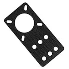 NEMA 17 Anodiserad Aluminium Stegmotor Monteringsplatta 3D-skrivare Tillbehör Svart för NEMA 17 Stegmotorer