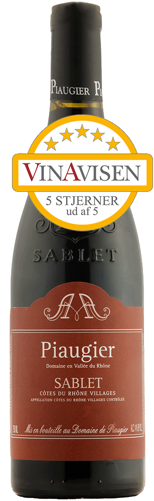 Piaugier Sablet Rouge - Côtes Du Rhône Villages.