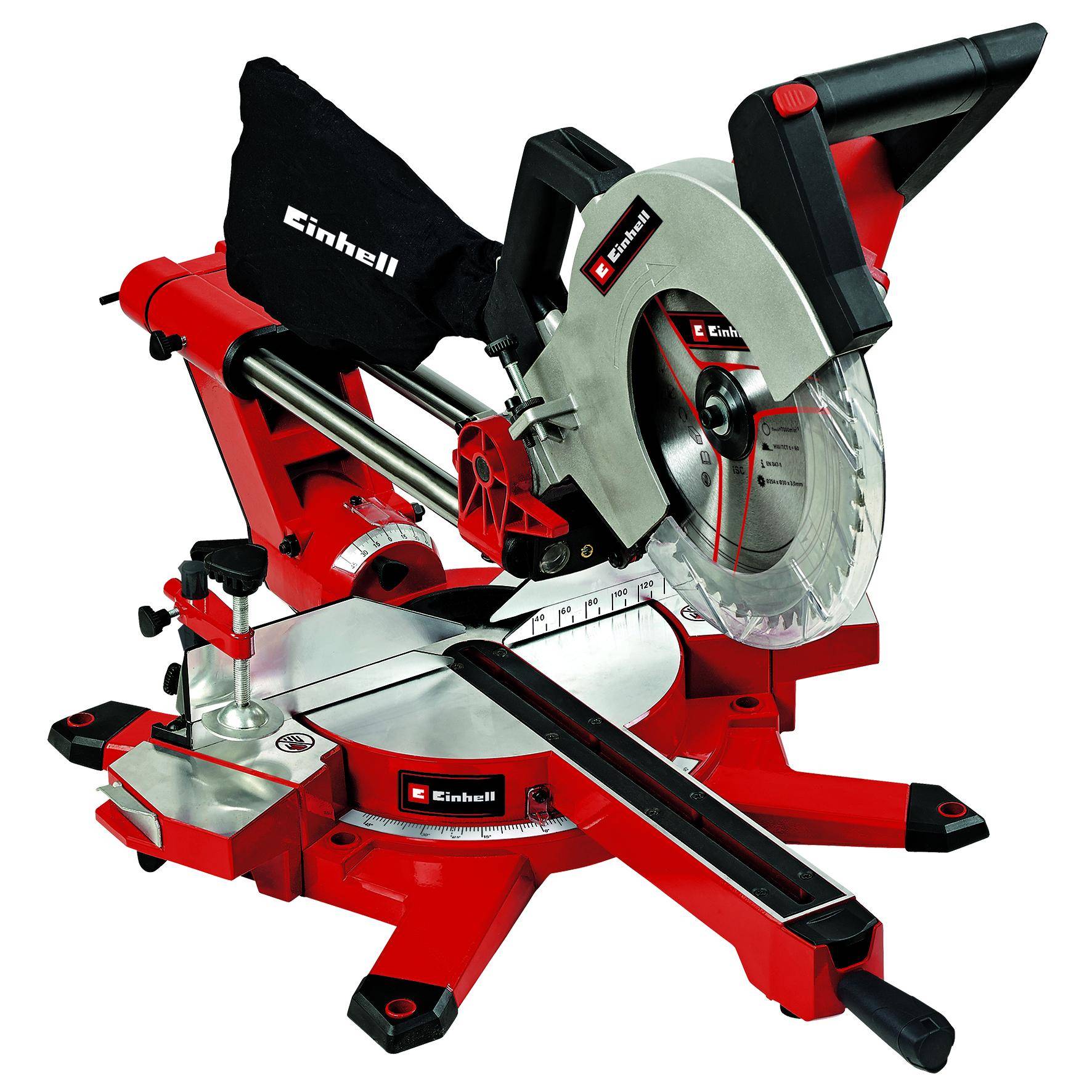 Einhell TE-SM 2534 Kap-/geringssav med udtræk.