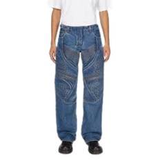 Acne Studios, Jeans, Herre, Blå, L, Loose-fit Jeans