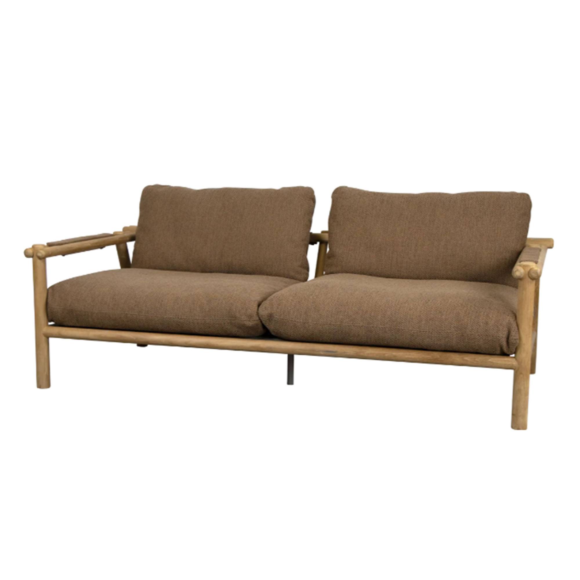 Sticks Loungesofa Teak/Umber brown, Cane-line Rise.