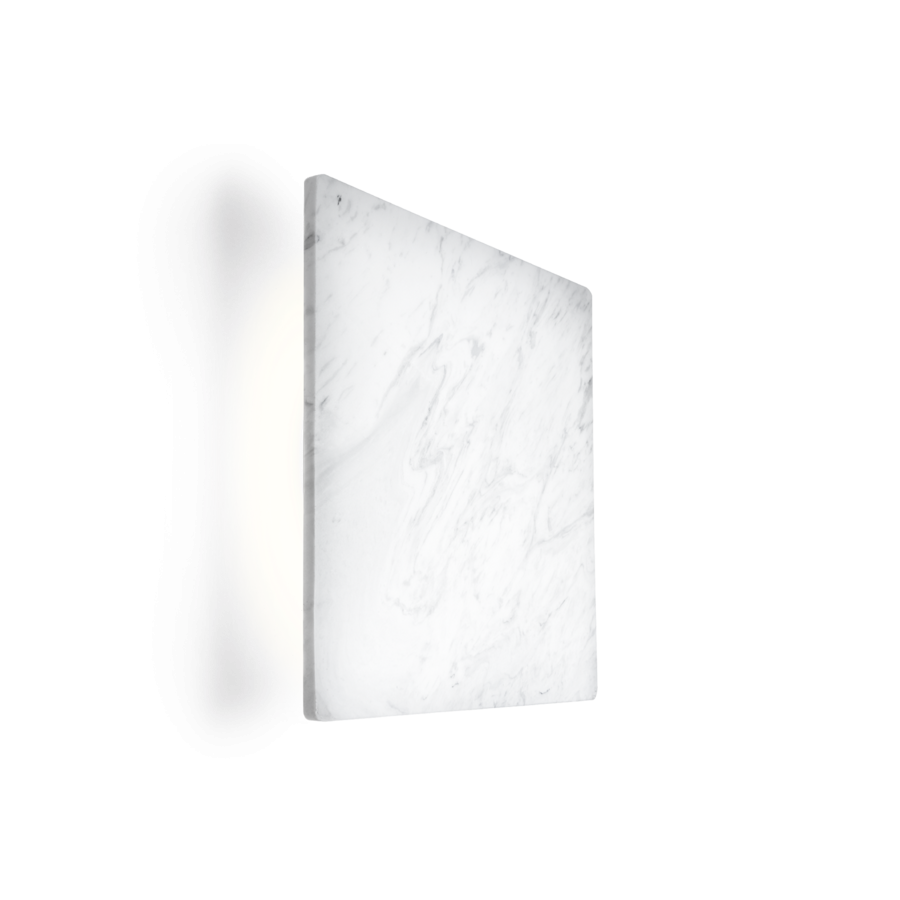 Miles LED væglampe Wever & Ducré - Hvid marmor / Model 2.0 Carré / 2700K/warm hvid CRI90