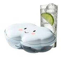Ice Tray, Ice Kubes -brickor för frys | Matkvalitet isbitar formar med molnform design - Köksredskap och prylar, campingkylare, bar- och vinverktyg för frukt, gelé, kaffe, grönsak