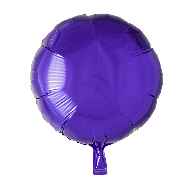Lilla Folieballon til Fest og Fødselsdag - Stor Rund