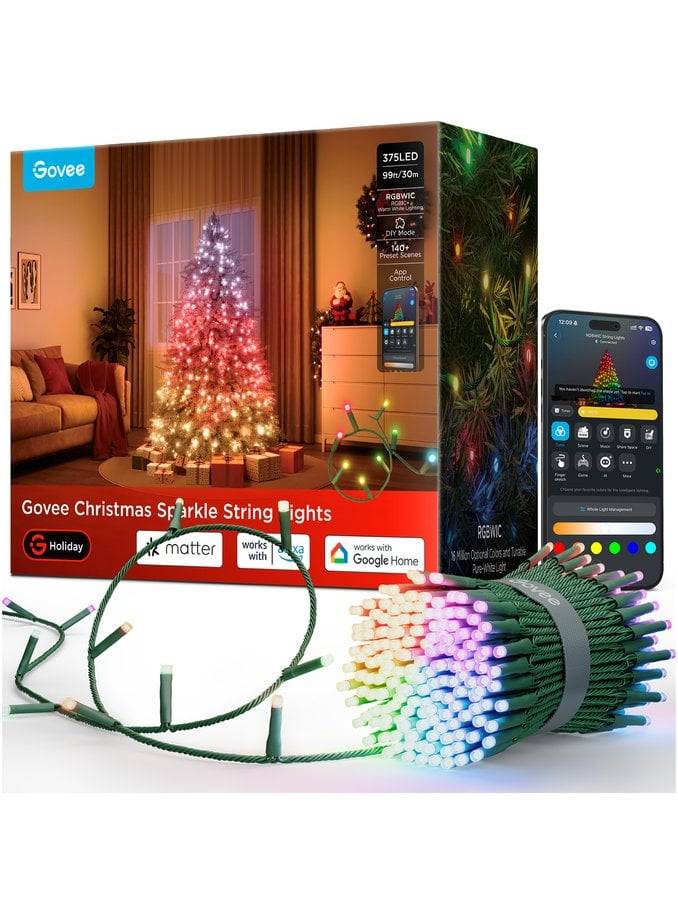 Govee - Christmas String Lights - 30M (Bullet Leds)