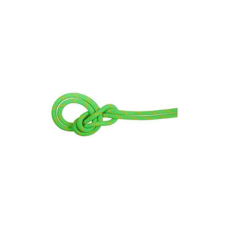 Mammut 9.5 Crag Dry - Enkelrep Neon Green / Ocean 50 m