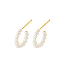 Pernille Corydon Ocean Treasure hoops E-438-GP