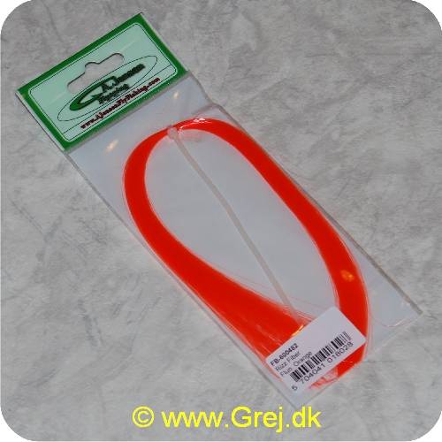 Rizz Fiber - Fluo. Orange - Tynde lysledende nylon fibre