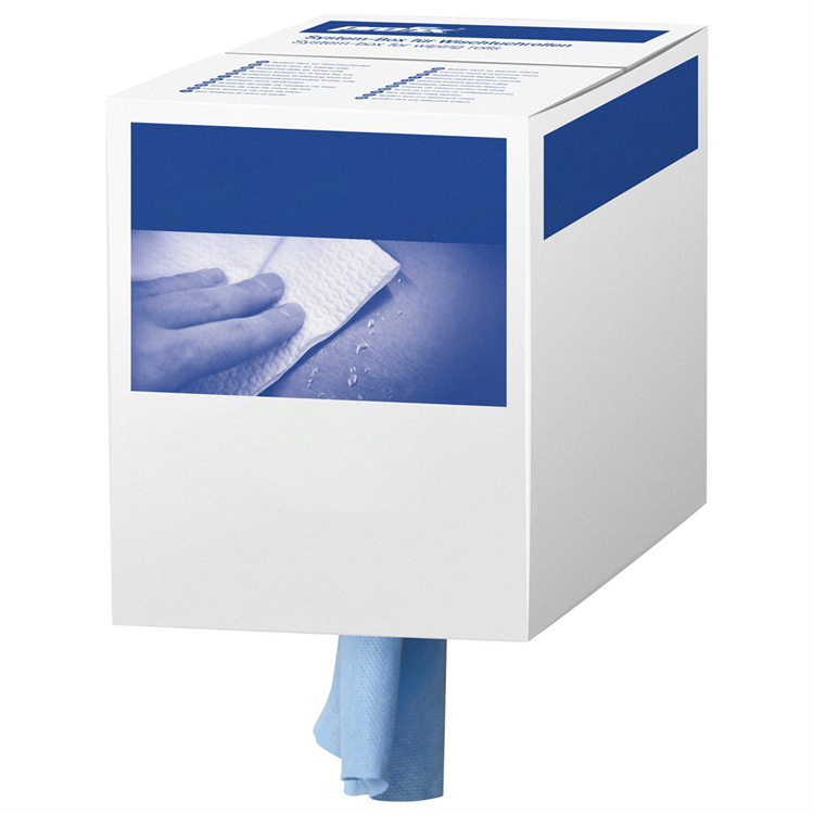Nonwoven torkduk för känsliga ytor, dispenserbox, 320 ark