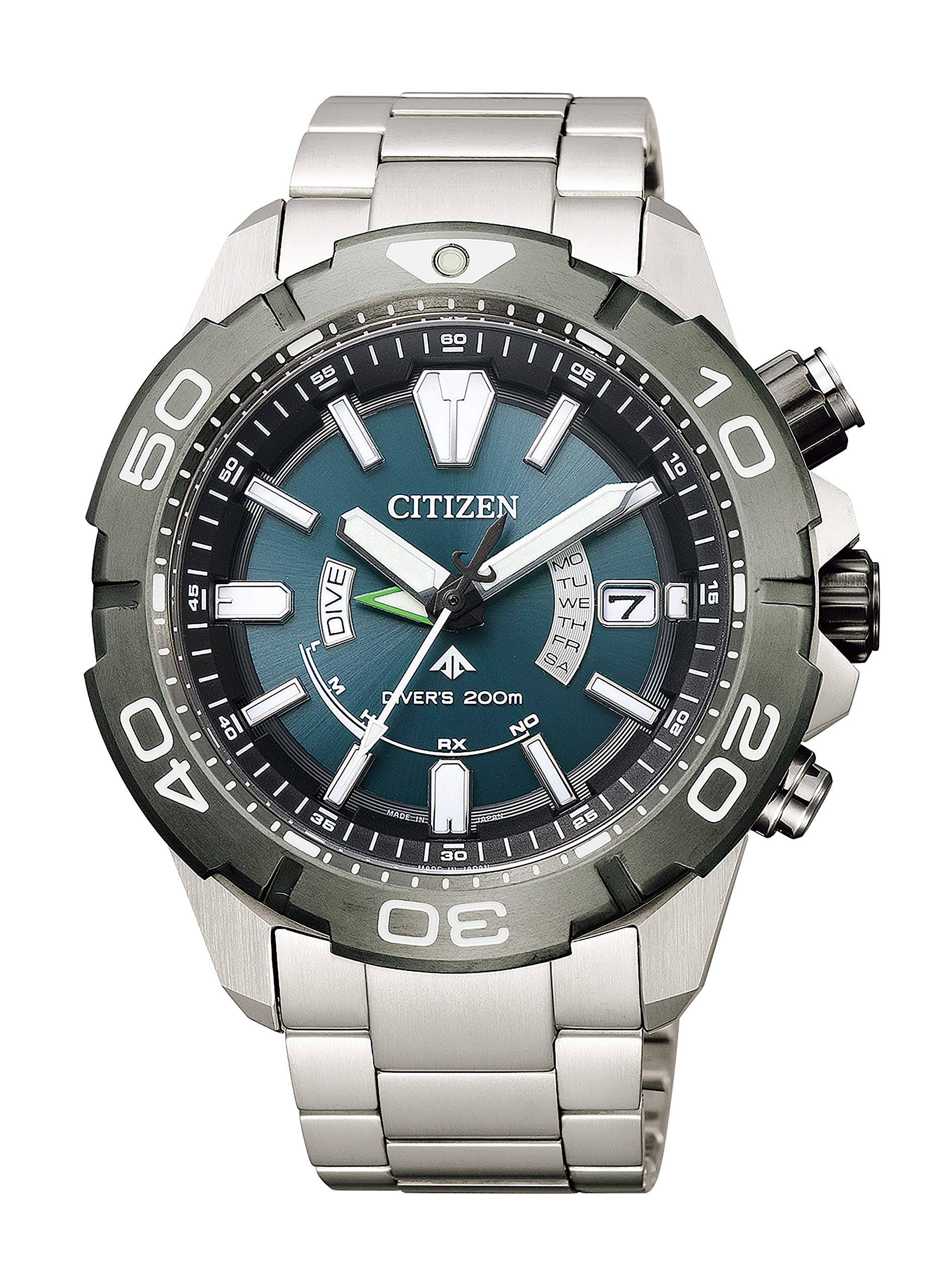 Citizen Promaster AS7145-69L Eco-Drive RadioDiver silver