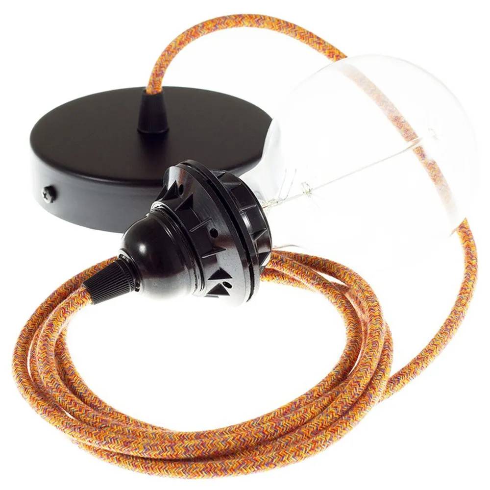 Creative Cables Rx07 2 M Hængende Lampe Pendel Til Lampeskærm