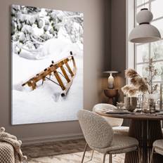 Ljuddämpande tavla - Wooden Winter Charm