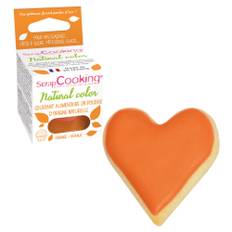 Spiselig Pulverfarve Orange ScrapCooking