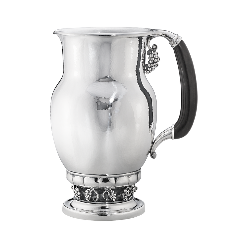 GRAPE kanna 407A, Georg Jensen, Sterlingsilver / Ebenholts
