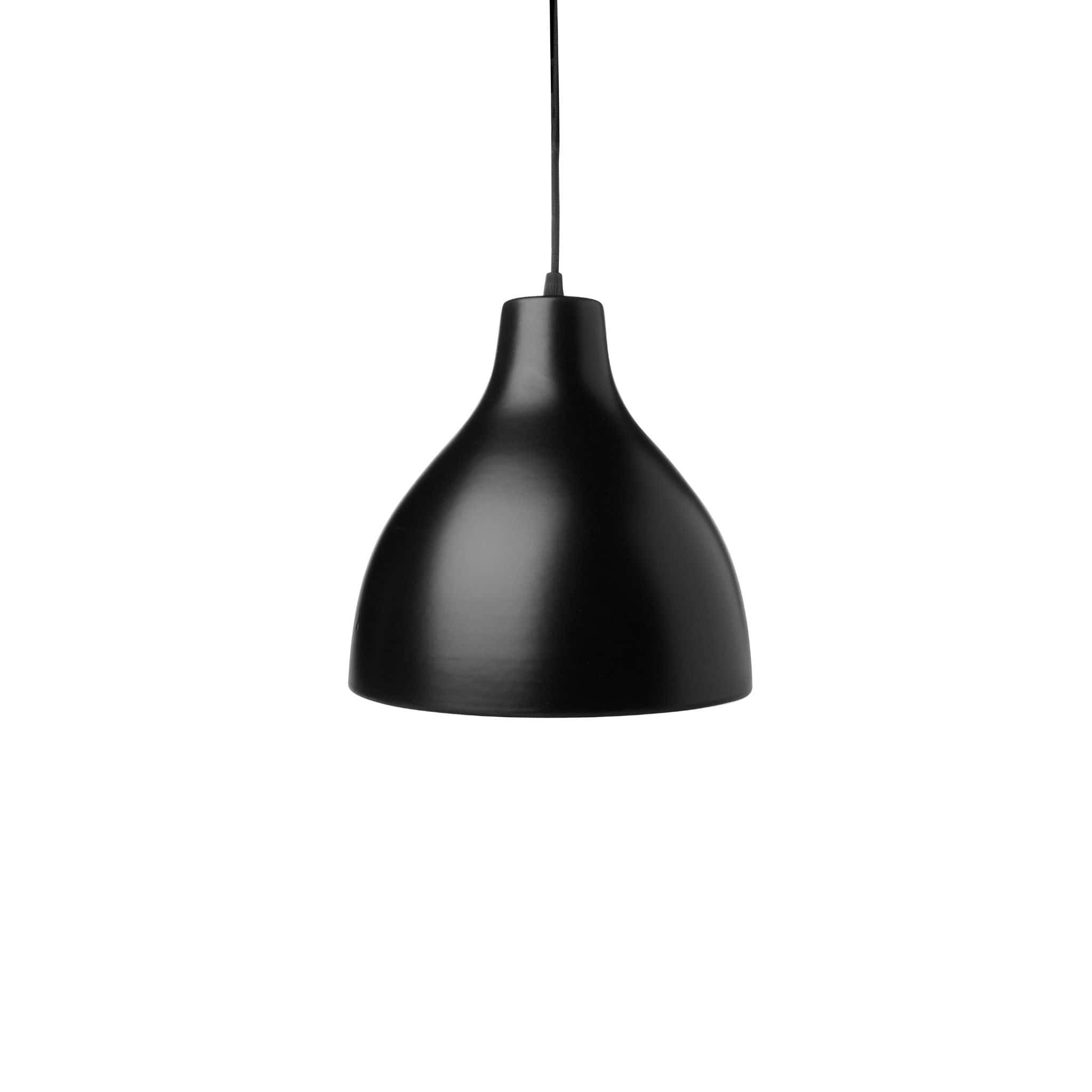 Mille | Pendel i Mat Sort - Ø 26 cm