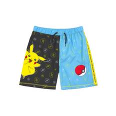 Vanilla Underground Vanilla Underground Black Pokemon Licensing Swim Shorts - 9 - 10 Years (134 - 140cm)