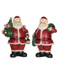 Jultomte stor - Med julklappssäck och krans