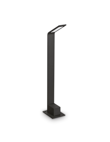 AGOS Bedlampe i aluminium H60 cm 1 x 6,5W LED - Mat sort