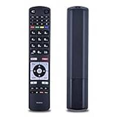 RC4318 - Ersättningsfjärrkontroll för Vestel Finlux Telefunken Edenwood TV RC4318 RC4318P TV-fjärrkontroll med knappar Netflix Youtube