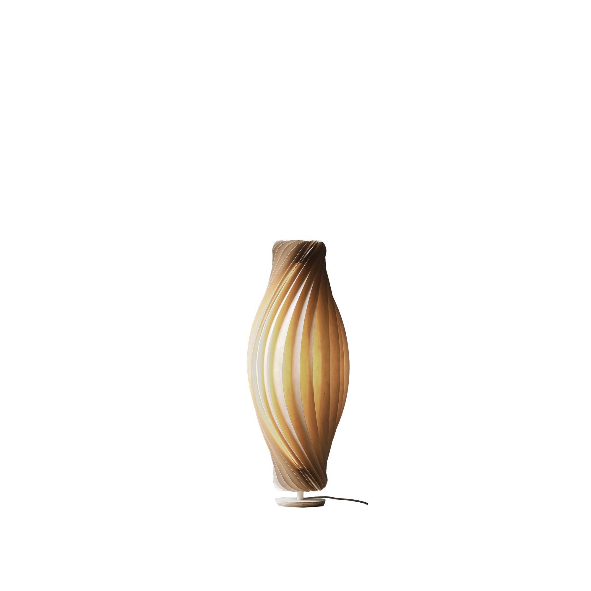 No.111 Bordlampe - Birk natur.