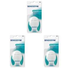 Sensodyne Zahnseide extra sanft, mit Minzgeschmack und Fluorid, 1x50m (Packung mit 3)