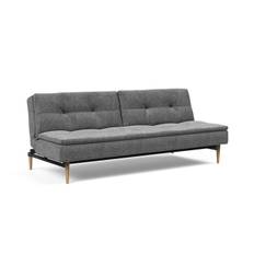 Innovation Dublexo Sovesofa (563 Twist Charcoal, Styletto Light Wood)