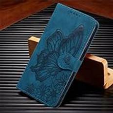 Flip-fodral i läder för Xiaomi Mi11 för Redmi Note 9T 9 9A 9S 8 Pro 8A POCO X3 NFC M3 F3 10 Pro Lite telefonplånboksfodral, blått, för Xiaomi M2 i 11T