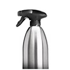 500 ml oljespruta flaska vinäger spraydispenser oljesprutflaska rostfritt stål oljespray flaska oljespruta för matlagning bärbar oljespray kan lämplig för kök, matlagning, grillning, sallad