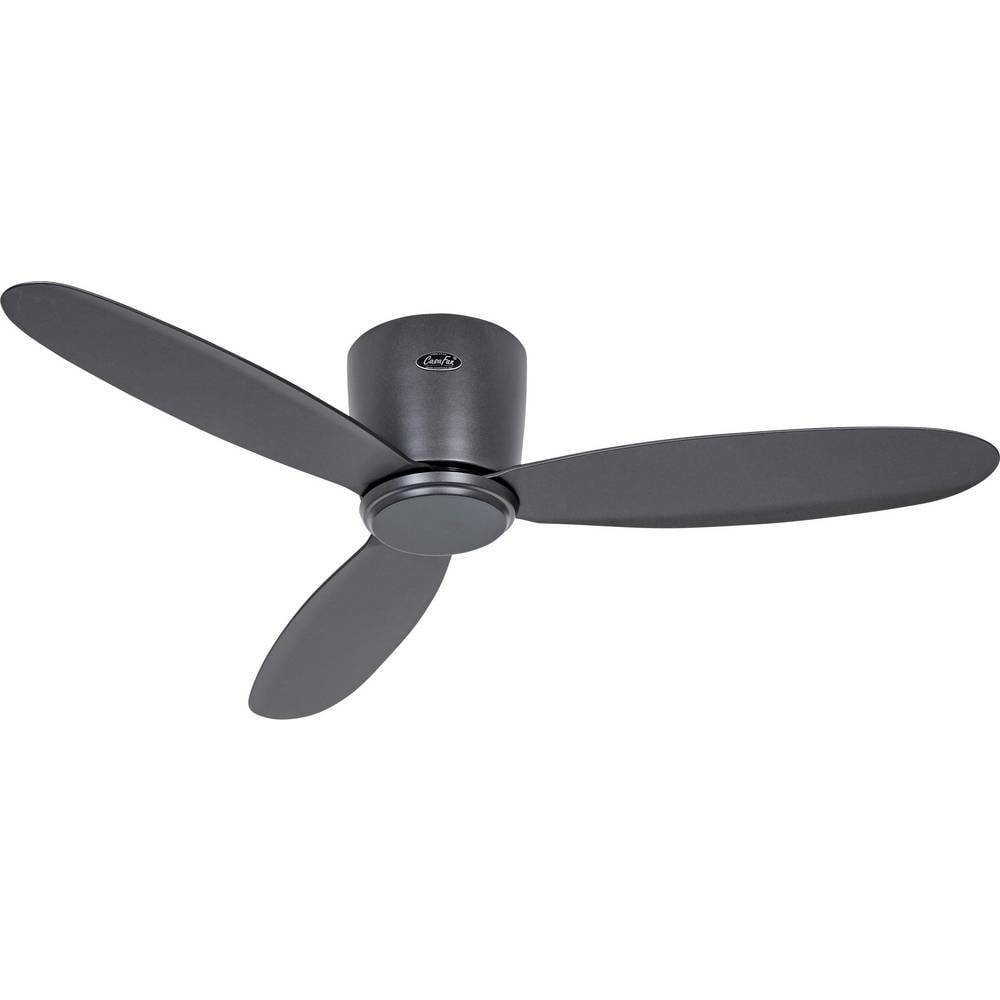 CasaFan ECO PLANO II 112 BG-BG WiFi Flügel lack basaltgrau Takfläkt 13 W (Ø x H) 112 cm x 160 mm Basalt grå med fjärrkontroll, Timer, Vinterdrift, Appstyrd