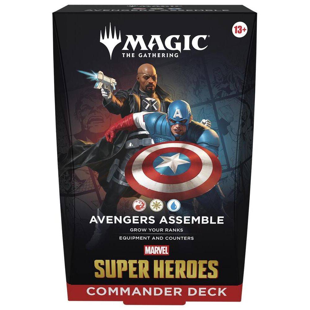 Magic the Gathering: Marvel Super Heroes Commander Deck - Brugtmoms / Avengers Assemble