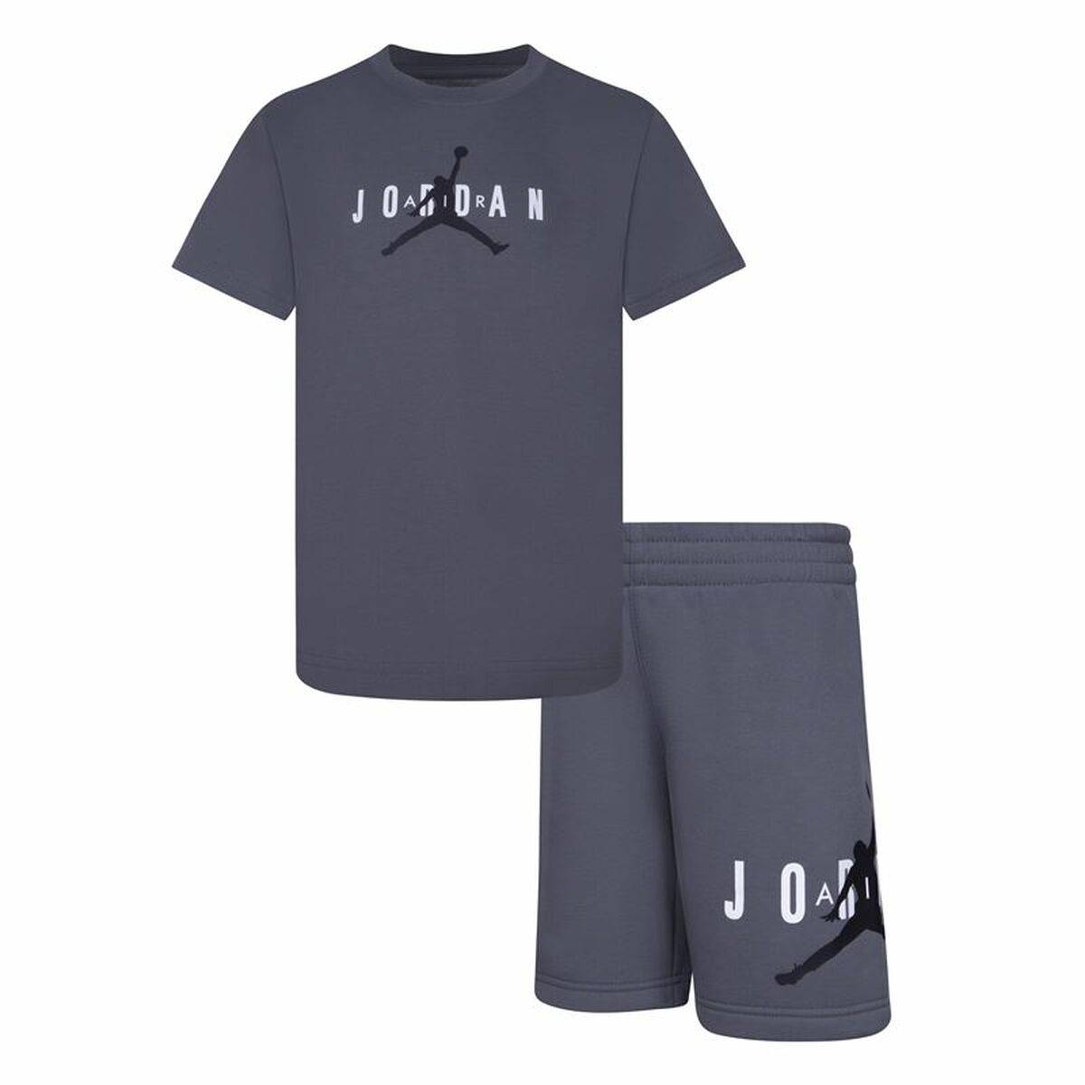 Sportstøj til Børn Jordan Jordan Grå 6-7 Ã¥r