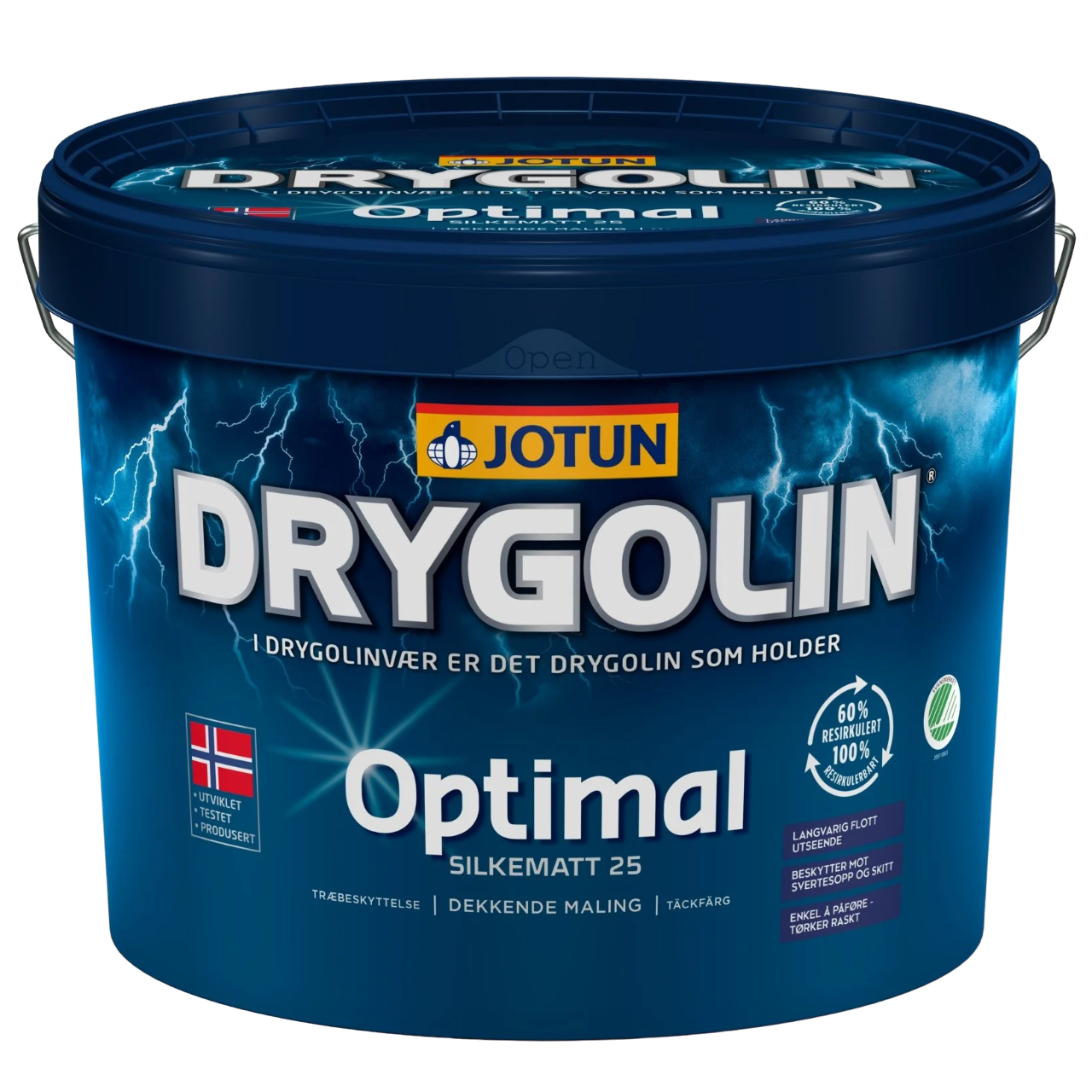 Drygolin Optimal 2,7L Træbeskyttelse - Grå (S3000-N)