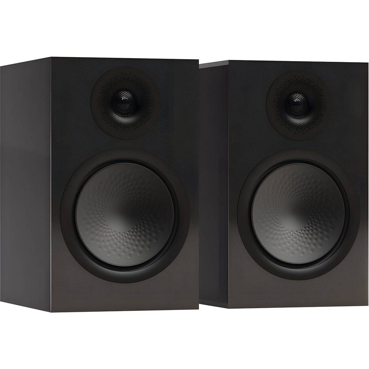 Monitor Audio Silver 100 7G Limited Edition svart (paket med 2) - Bokhyllehögtalare, 2, 120 W, Bass-reflex, 8 ohm