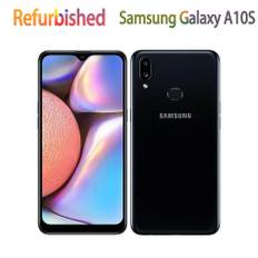 95% new Refurbished Samsung Galaxy A10S A107F 2GB RAM 32G ROM Mobile Phone Simple Set svart