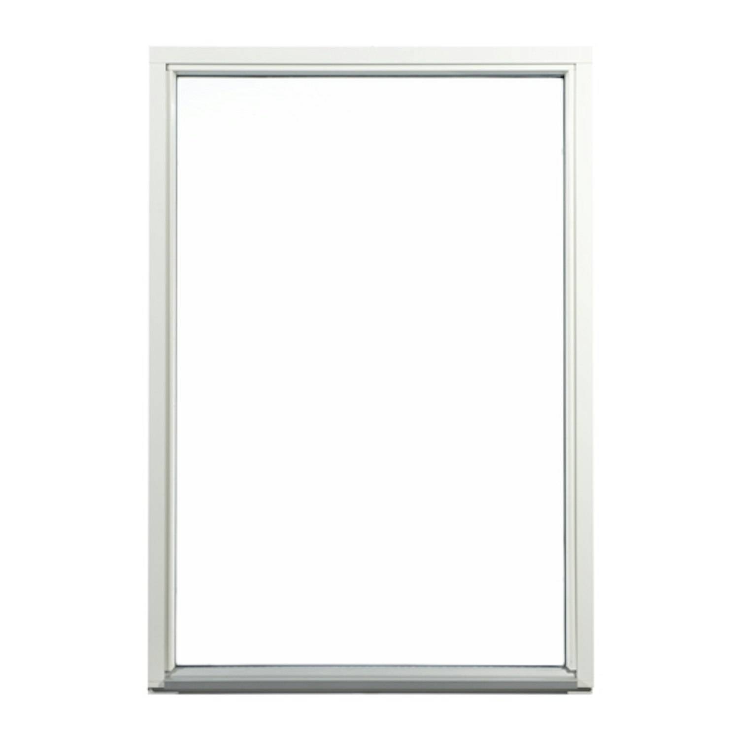 Fast Fönster Outline 3-Glas Trä BxH: 80x190 cm
