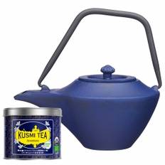La Cafetière Japanese 0,45 L Tebrygger Blå Inkl. Kusmi Te Anastasia Økologisk 100g