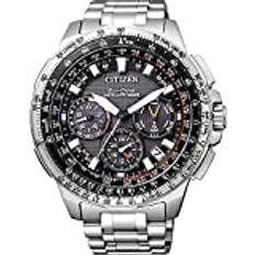 Citizen herrar kronograf Eco-Drive armbandsur Promaster Satellite Wave Titan, silver, Einheitsgröße, Armband