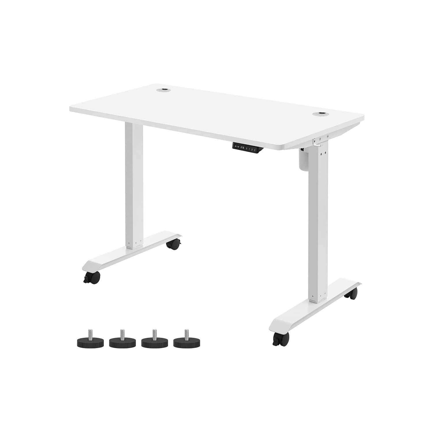 SONGMICS Height-adjustable desk 120 x 60 x 73.5-119 LSD102W01.