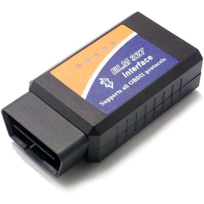 Scanner OBD-II - HarryWare - ELM327 v2.1 - Bluetooth - Universel - Diagnostic voiture