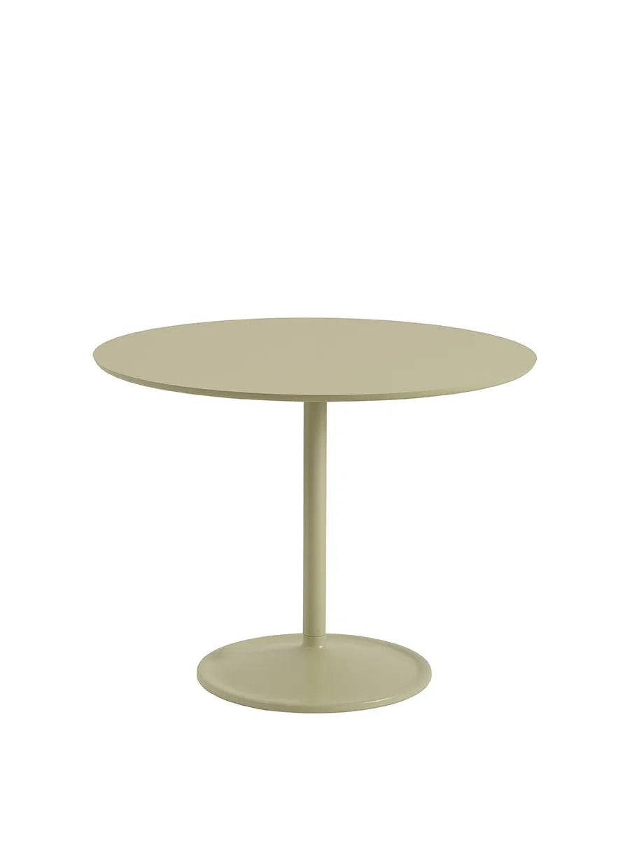Soft Table, Ø95 fra Muuto Beige Green Laminat - Jacobsen Plus