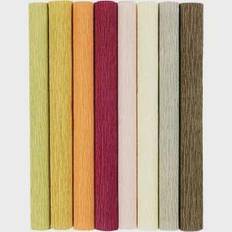Crepepapir 25x60cm 8ark douche farver 105g
