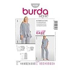 Burda mönster 8108 kombination storlek 44-60