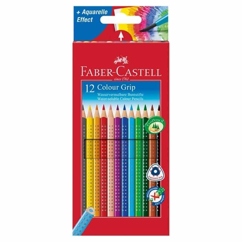 Faber Castell Farveblyanter Akvarel - 12 Stk