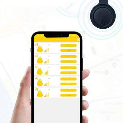 Mini GPS-spårare, GPS-spårare, smart husdjurslarm, trådlös nyckelfinnare, lokalisering med slutarkontroll, lämplig för plånbok, väska, nyckel, bil, lo - Multifärgad (Multi-size)