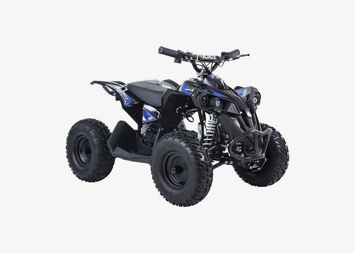 Elektrisk Mini ATV Nitrox Dragon - Blå