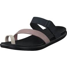 Simpil Sandal Limestone/woodrose/black, Female, Skor, Sandaler och Tofflor, sandaler, Svart, EU 37 (EU 37)