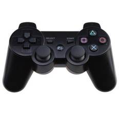 DoubleShock III Six Axis trådlös handkontroll, BT/USB, för PS3 (svart)