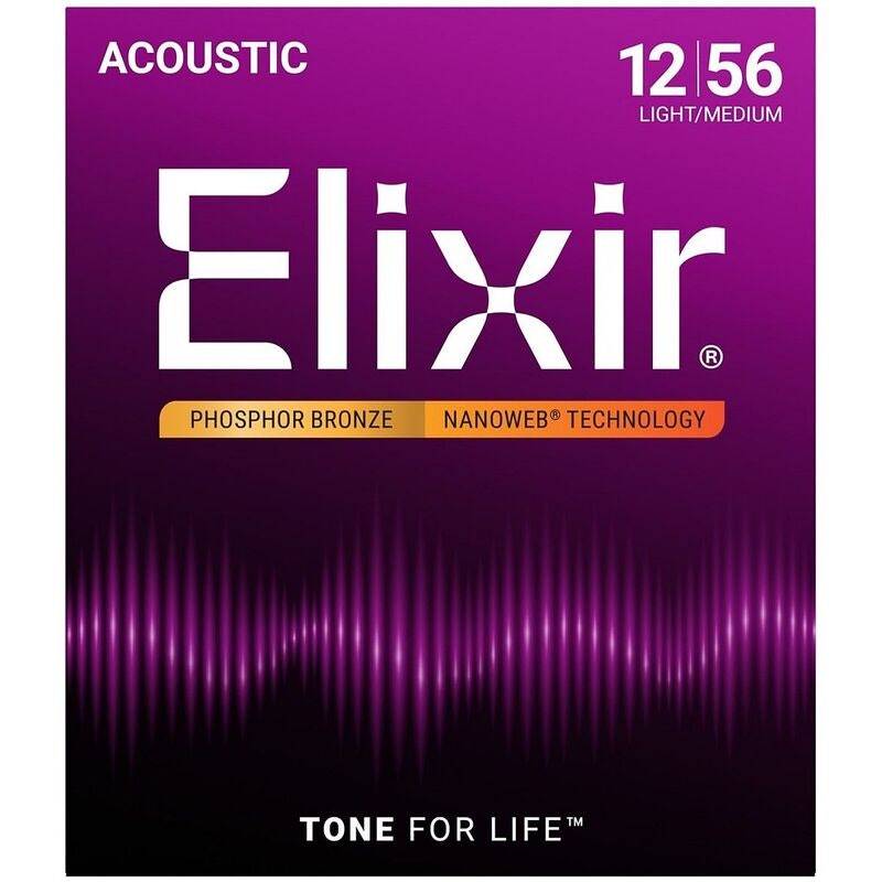 Elixir Acoustic Psb Nanoweb 12-56