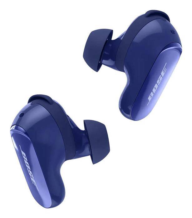 BOSE QuietComfort Ultra Earbuds - 2nd Gen - True wireless-hörlurar med mikrofon - inuti örat - Bluetooth - aktiv brusradering - ljudisolerande - midna